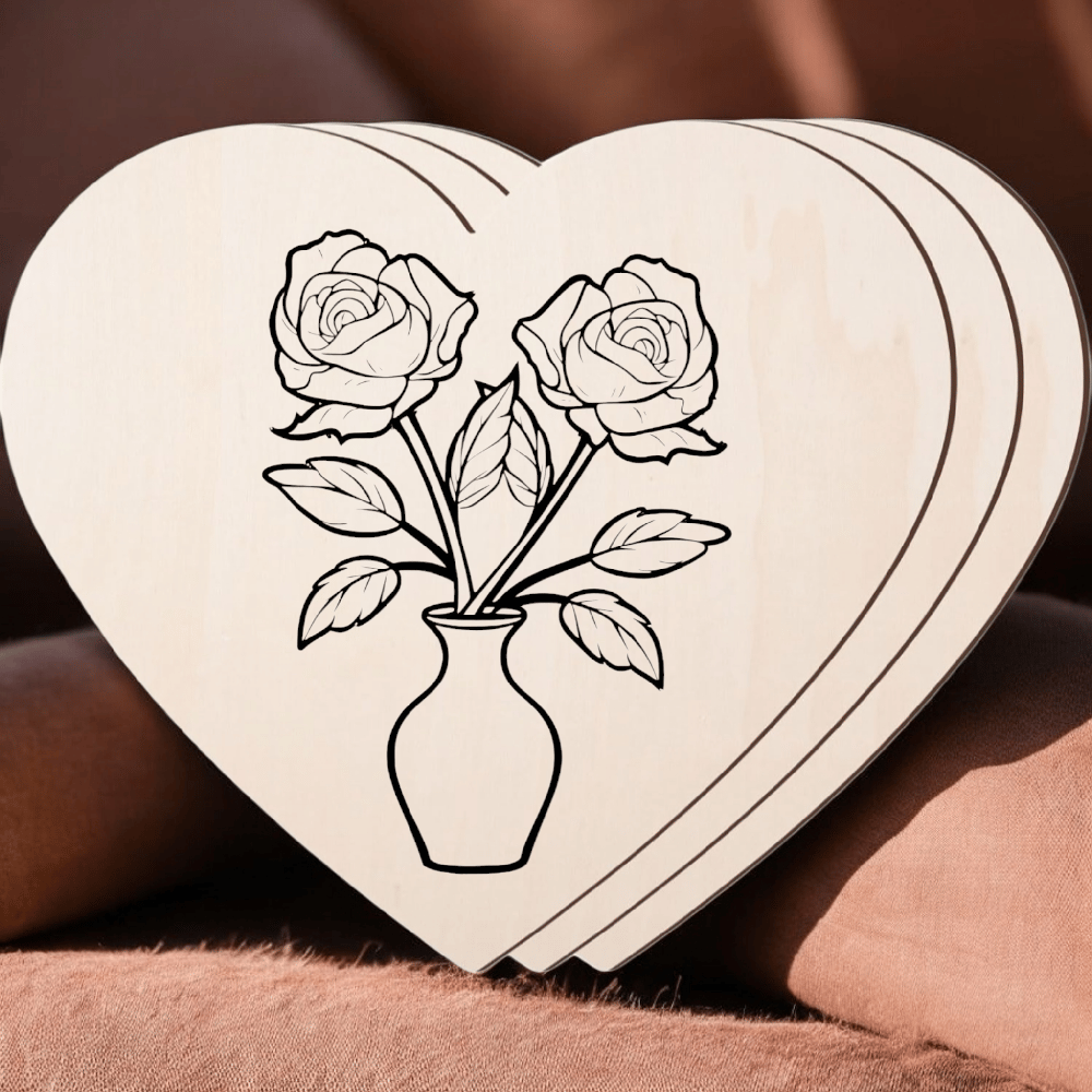 Image of Heart Shaped Paint Kits