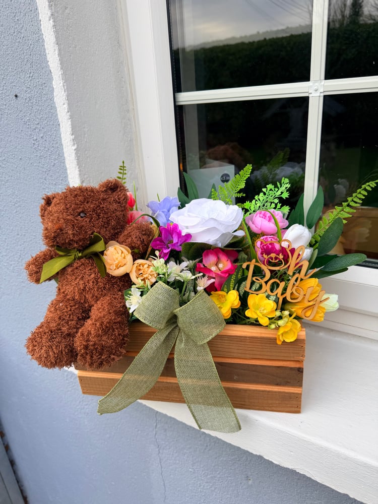 Image of New Baby 30cm Wooden Gift 