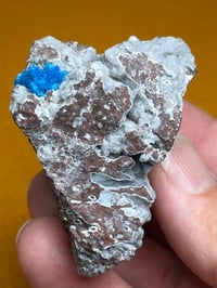 Image 11 of Cavansite On Matrix Specimen | India #2842