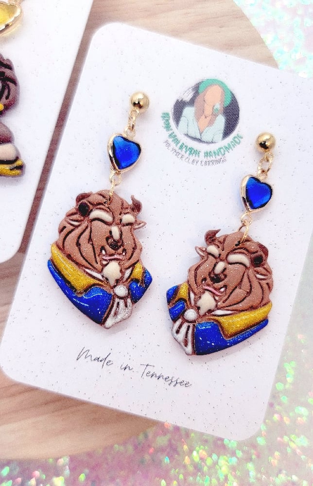 Image of Rose Princess Earrings