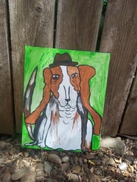 Image 5 of Bassett Hound In Hat 
