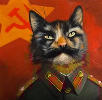 "Comrade Meowlin" Print
