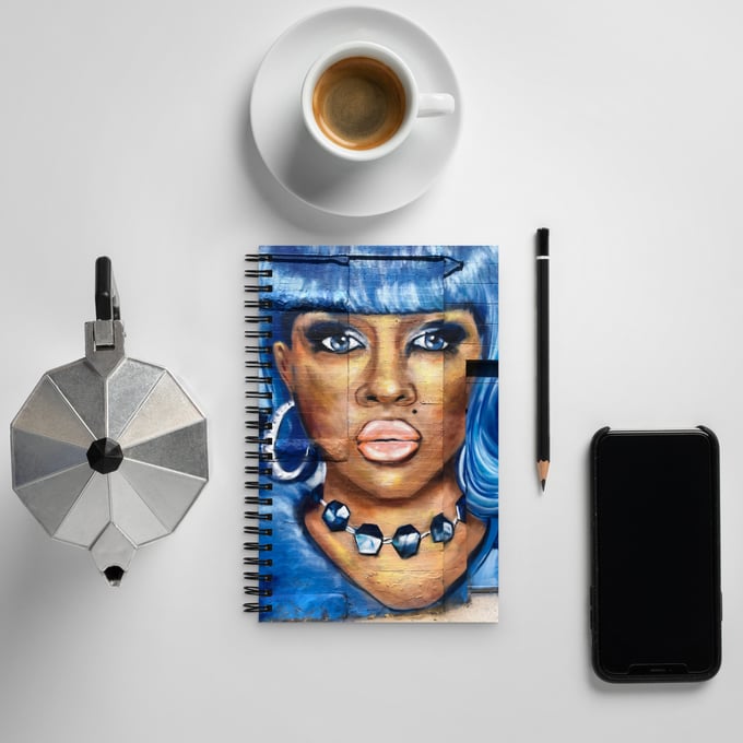 Image of Lil Kim Spiral notebook