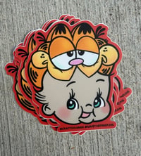 Image 1 of Lasagna Baby 3.5” Sticker Craftsylvania Collab