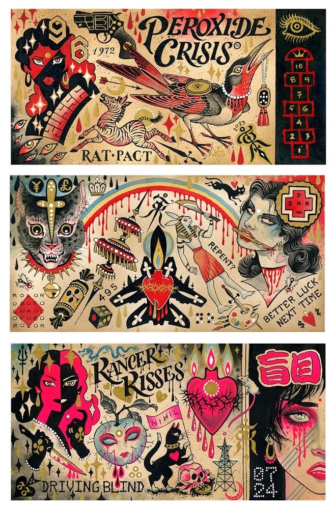 Image of TRIO SET small size prints