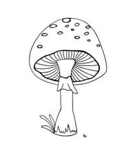 Mushroom Art Print