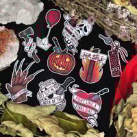Horror Magnet Pack - 9 Magnets