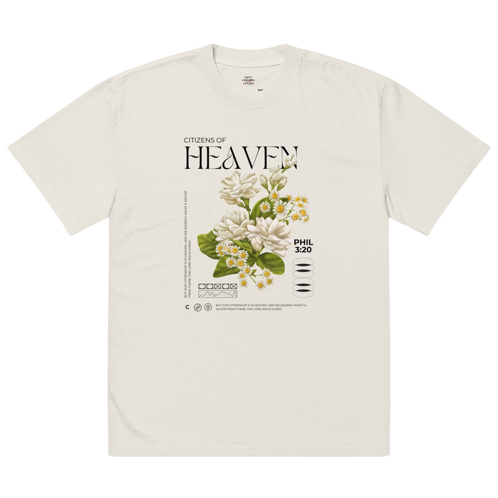 Image of Citizens of Heaven Oversized Tan T-Shirt