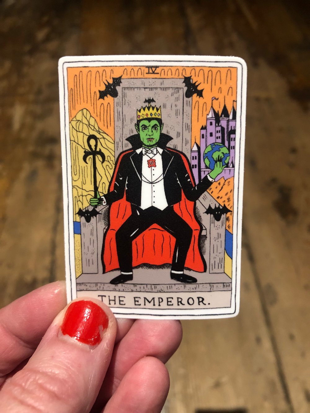 Emperor sticker 