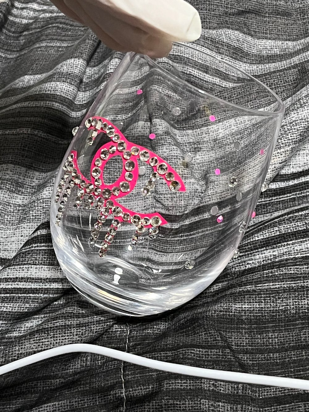 Image of Designer inspired wine glasses