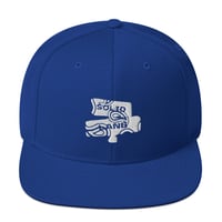 Image 4 of White Paisley Logo Snapback 2