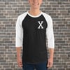 3/4 sleeve raglan shirt