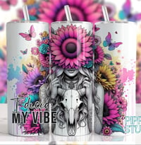 I decide my vibe 20oz tumbler 