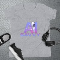 Image 5 of AI Savvy Youth Short Sleeve T-Shirt