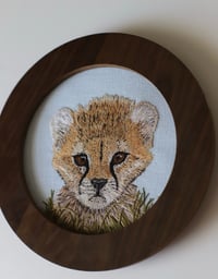 Image 1 of Embroidered Baby Cheetah
