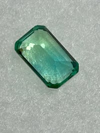 Image 4 of Natural light Teal Serendibite emerald-cut, 5.0ct