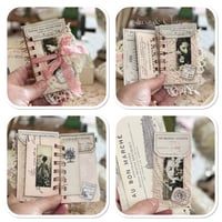 Image 9 of French Ephemera Box of lace samples and a lace sample snippet book