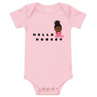 True BabyGirl Boss short sleeve onesie