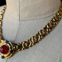 Image 6 of Trifari Gripoix Necklace