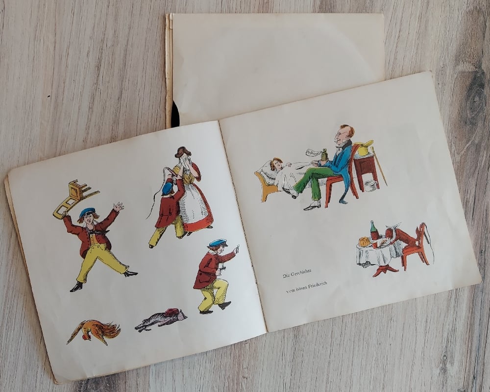 Der Struwwelpeter 7” vinyl record and booklet