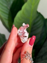 Image 3 of COPPER X MALACHITE STAINED QUARTZ -MOROCCO- H