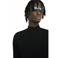 Image 3 of ANM260022 COTTON MOCK NECK BLACK
