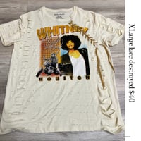 Xlarge Whitney brown lace destroyed