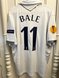 Image 8 of Tottenham Hotspur “BALE 11” 2012/13 Home Cup Shirt + patches  (M) 