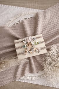 Image 2 of Wrap + bandeau taupe