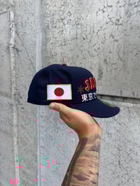 Image 2 of NAVY BLUE “MADE IN TOKYO “  JAPAN CUSTOM FITTED CAP
