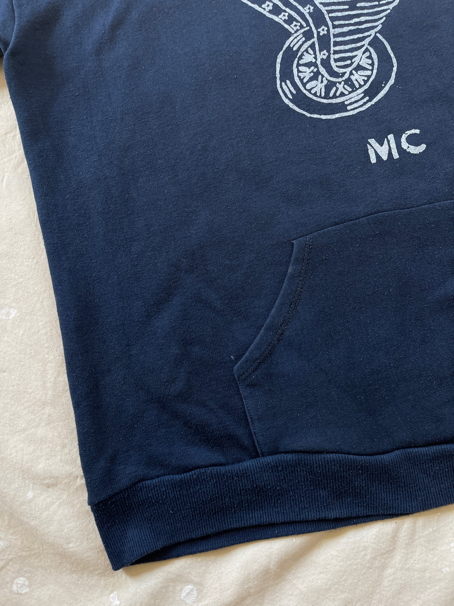 Image of Motor Club Hoodie (Large)- N.Blue