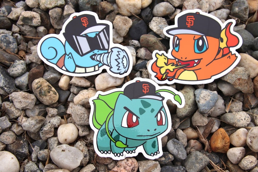 Image of SF Starter Decal 3-Pack