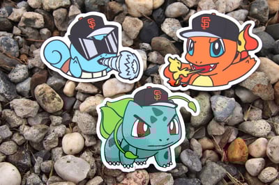 Image of SF Starter Decal 3-Pack
