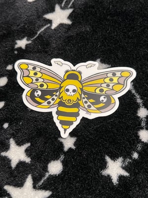 Gloomy Moth Vinyl Sticker