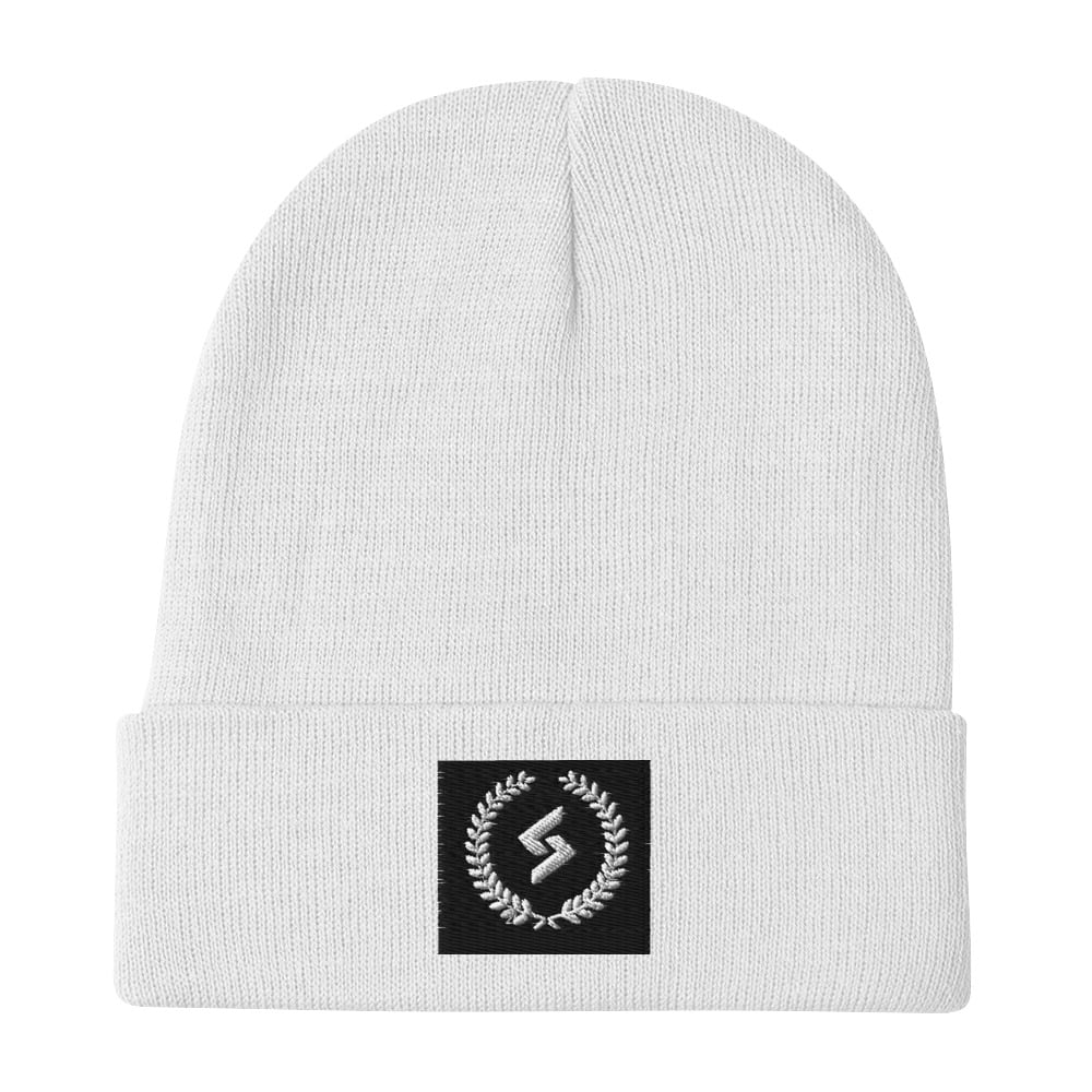 GREEK SAUCE STREET Embroidered Beanie