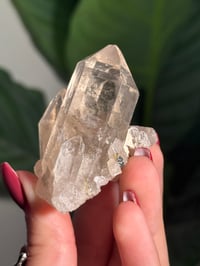 Image 2 of NATURAL RUTILE SMOKEY QUARTZ POINT -BRAZIL- E