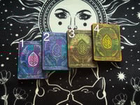 Image 4 of Wood Tarot Card/Hand Painted