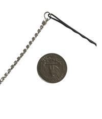 Image 1 of Tassel Rhinestone Bobby pin (1)
