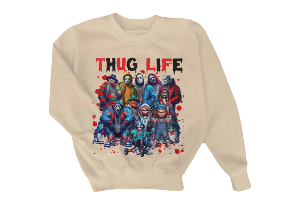 THUG LIFE Crewneck Sweatshirt