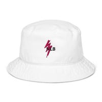 Image 2 of Lightning Bolt embroidered bucket hat