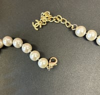 Image 3 of CC Pearl Necklace