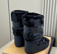 Image 3 of PLUSH BLACK MOON BOOTS