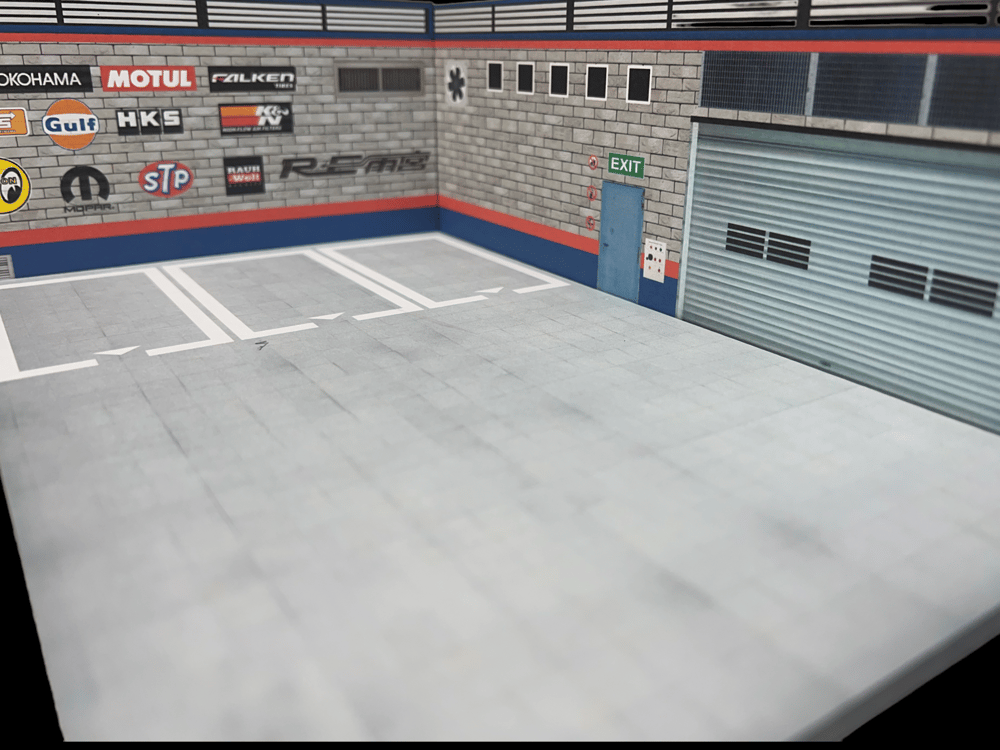 BLUE LOGO GARAGE