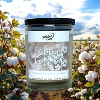 Image 1 of Spun Cotton Soy Wax Candle