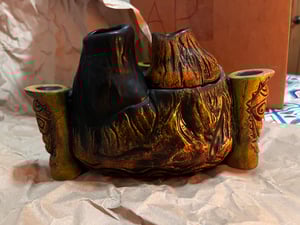Image of Artist Proof AP04 of AP06 “I Lava You” Tiki Bowl 2018 By Tiki Diablo & Tahiti Gil