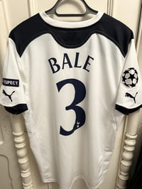 Image 10 of Tottenham Hotspur “BALE 3” 2010/11 Home Cup Shirt + UCL patches (M)