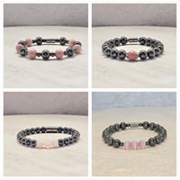 Image 1 of The Pink Magnetic Bracelet Collection 