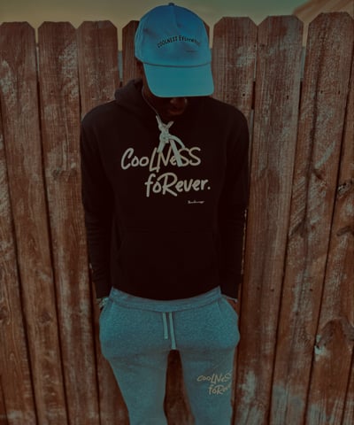 Image of Coolness Forever Sweatsuit - Black/Gray