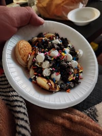 Create your own mini pancakes 