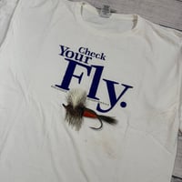 Image 2 of Vintage Columbia Check Your Fly Tee - XXL